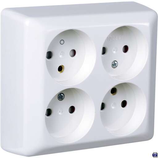 Elko utenpåliggende stikkontakt u/jord