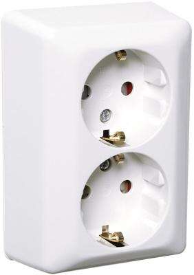 Elko utenpåliggende stikkontakt jordet