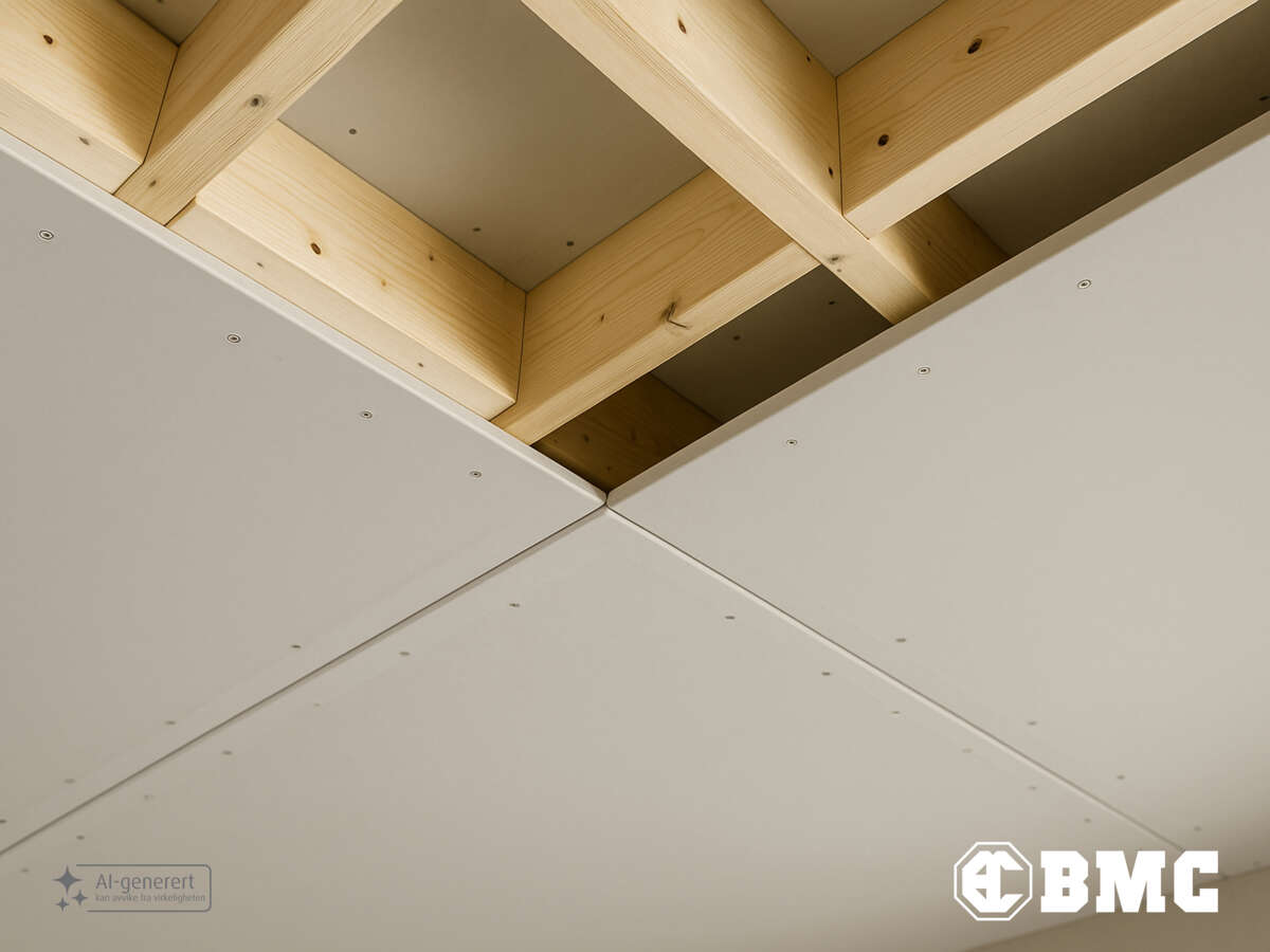 Gipsplate 4AK tak 12,5x1200x2400mm innvendig