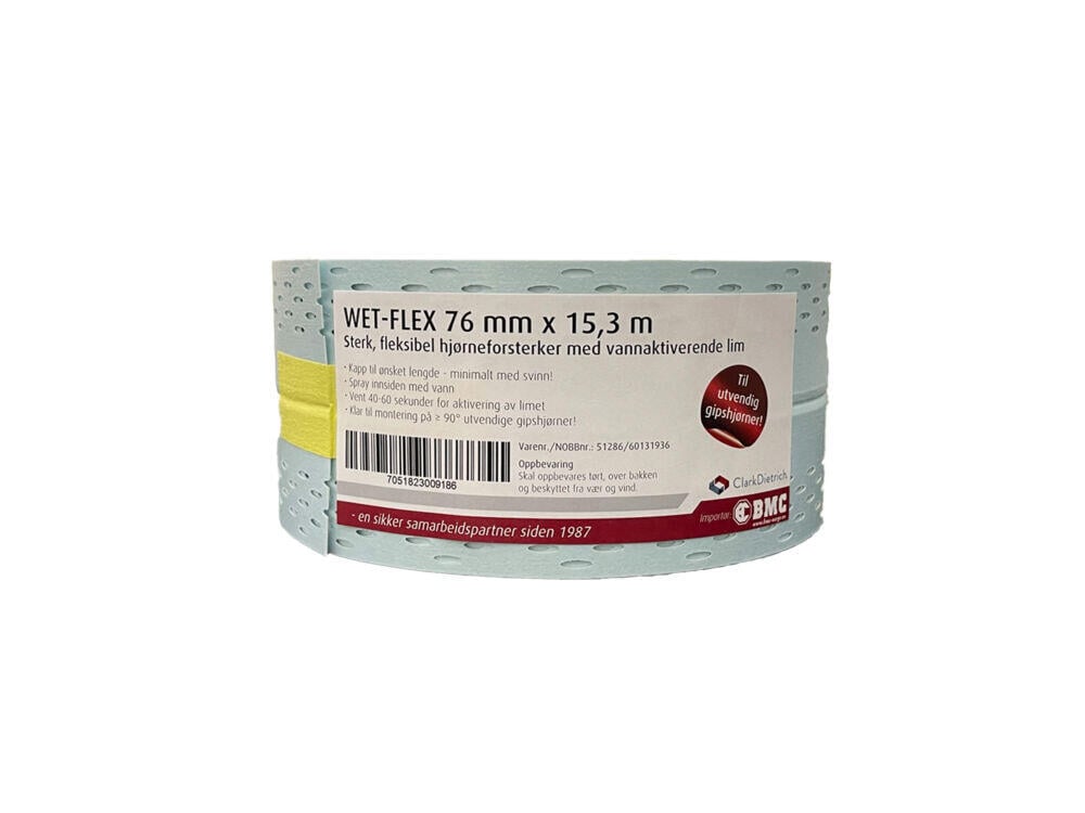 Wet-Flex hjørneprofil gips