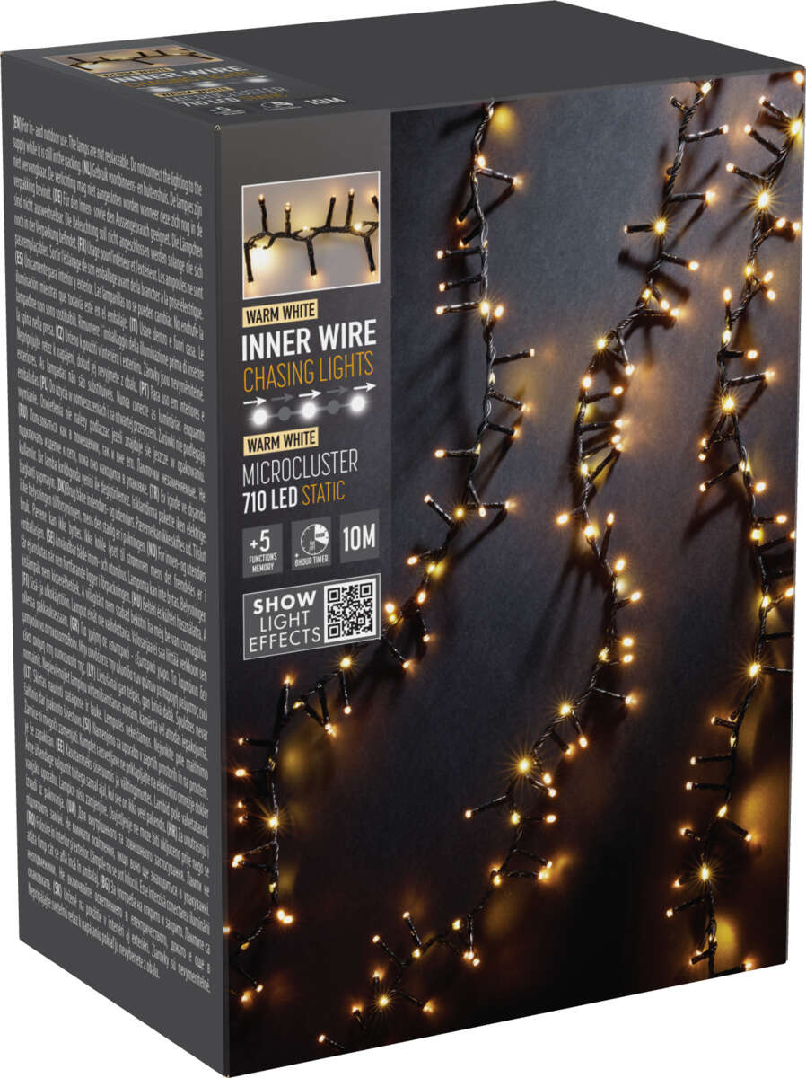 LED-lyslenke med fossefallseffekt
