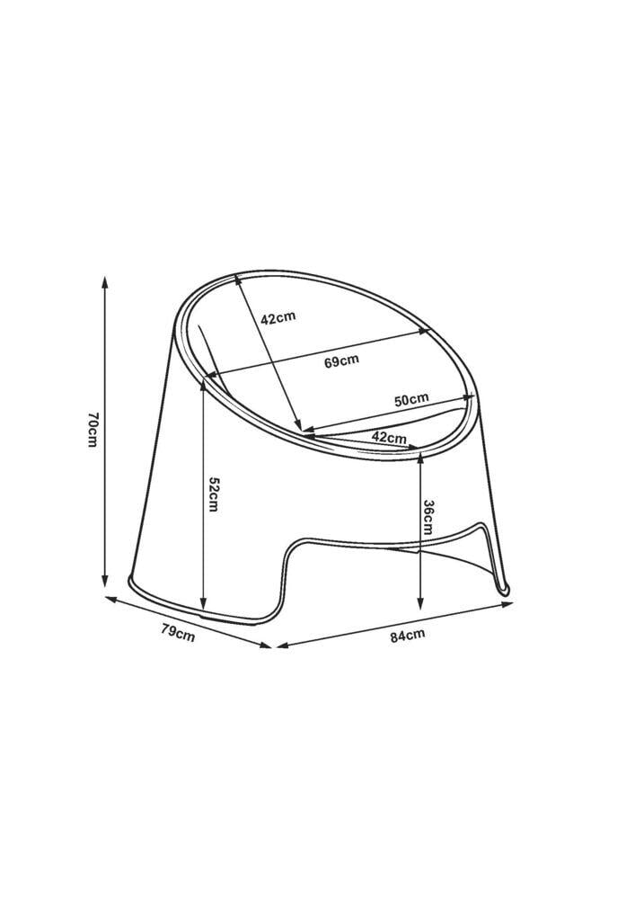 Bohem Vika rund stol