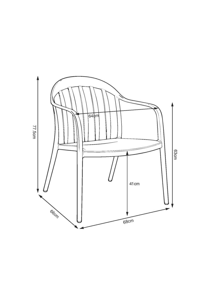 Bohem Vika loungestol