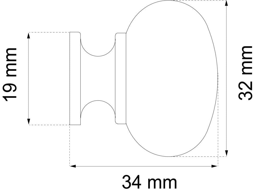 Habo Noel 30 mm knott