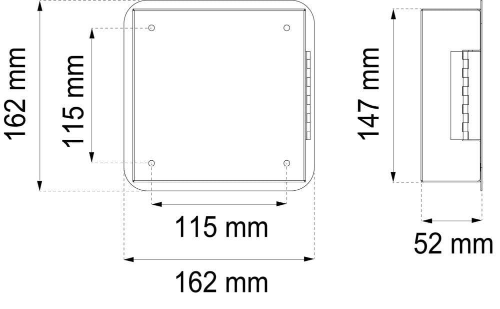Habo Nest nøkkelskap