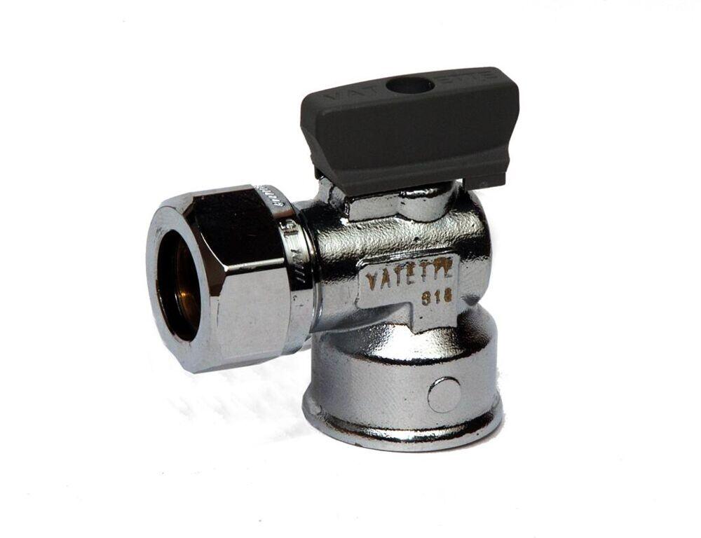 Gelia Vatette kuleventil m/spak utvendig/innvendig