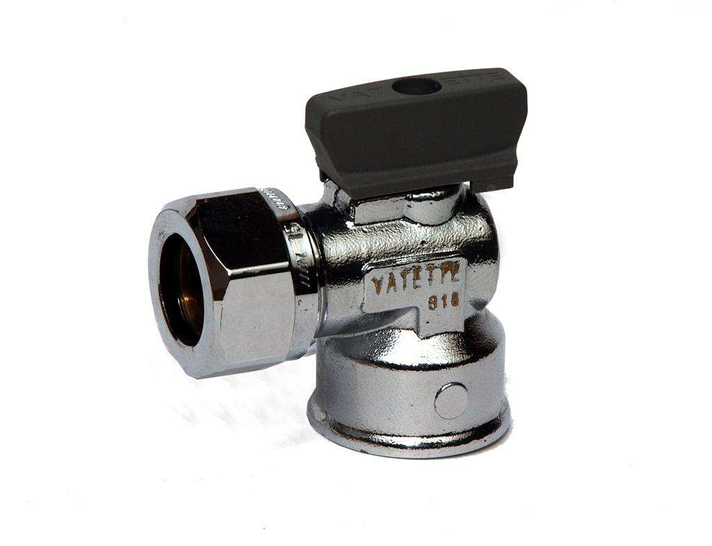 Gelia Vatette kuleventil m/spak utvendig/innvendig