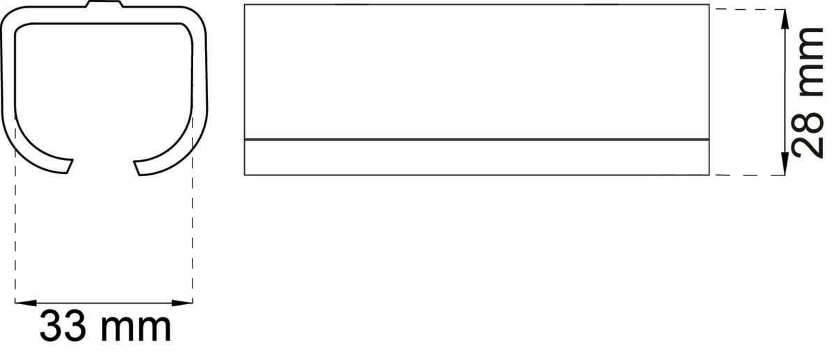 Habo SF 40/75 elforsinket skjøtestykke
