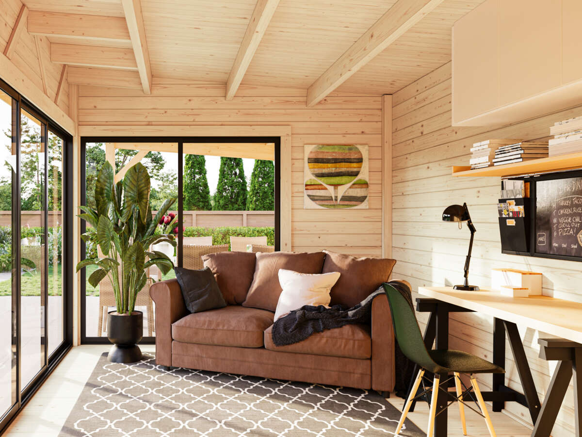 Palmako Andrea Slide hagestue 15,2+7,9 m2