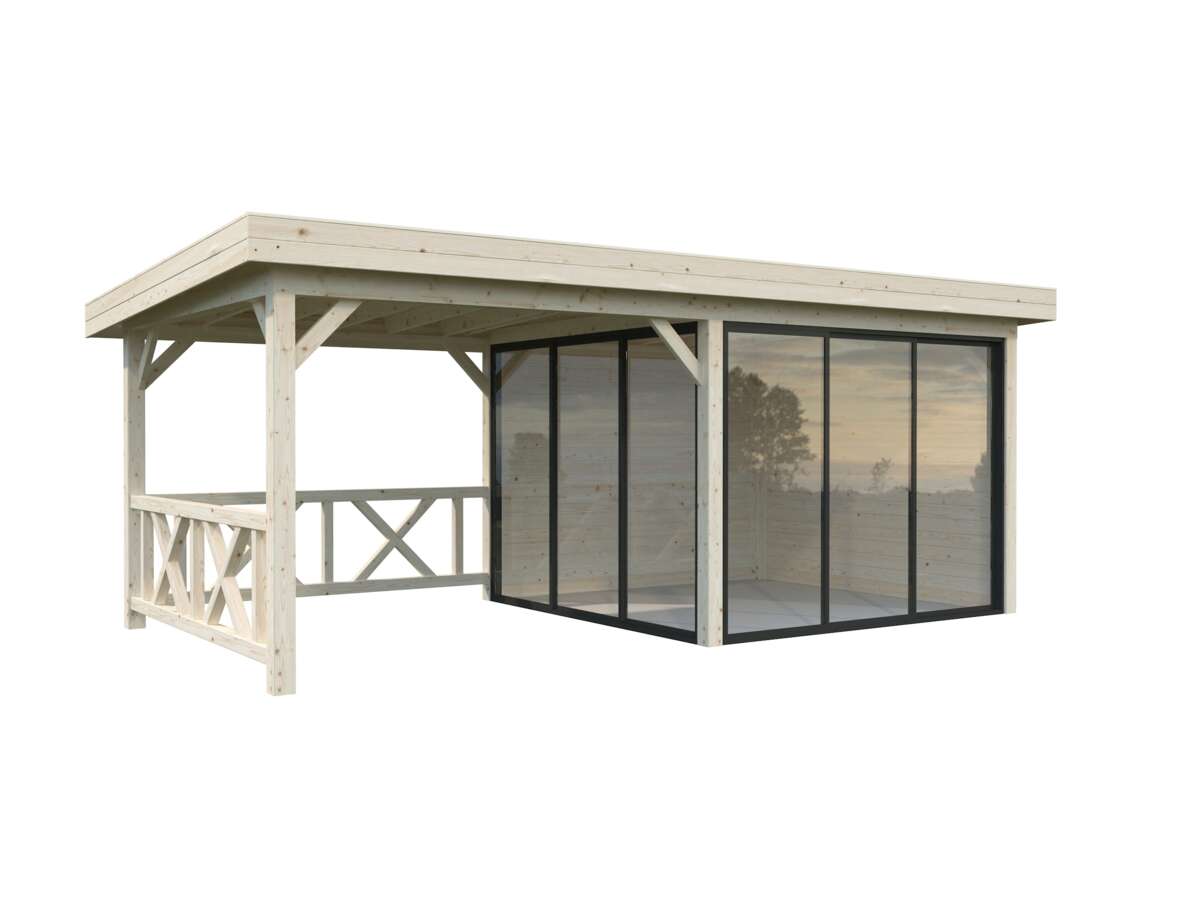 Palmako Lenna 403 hagestue 16.6 m² Slide