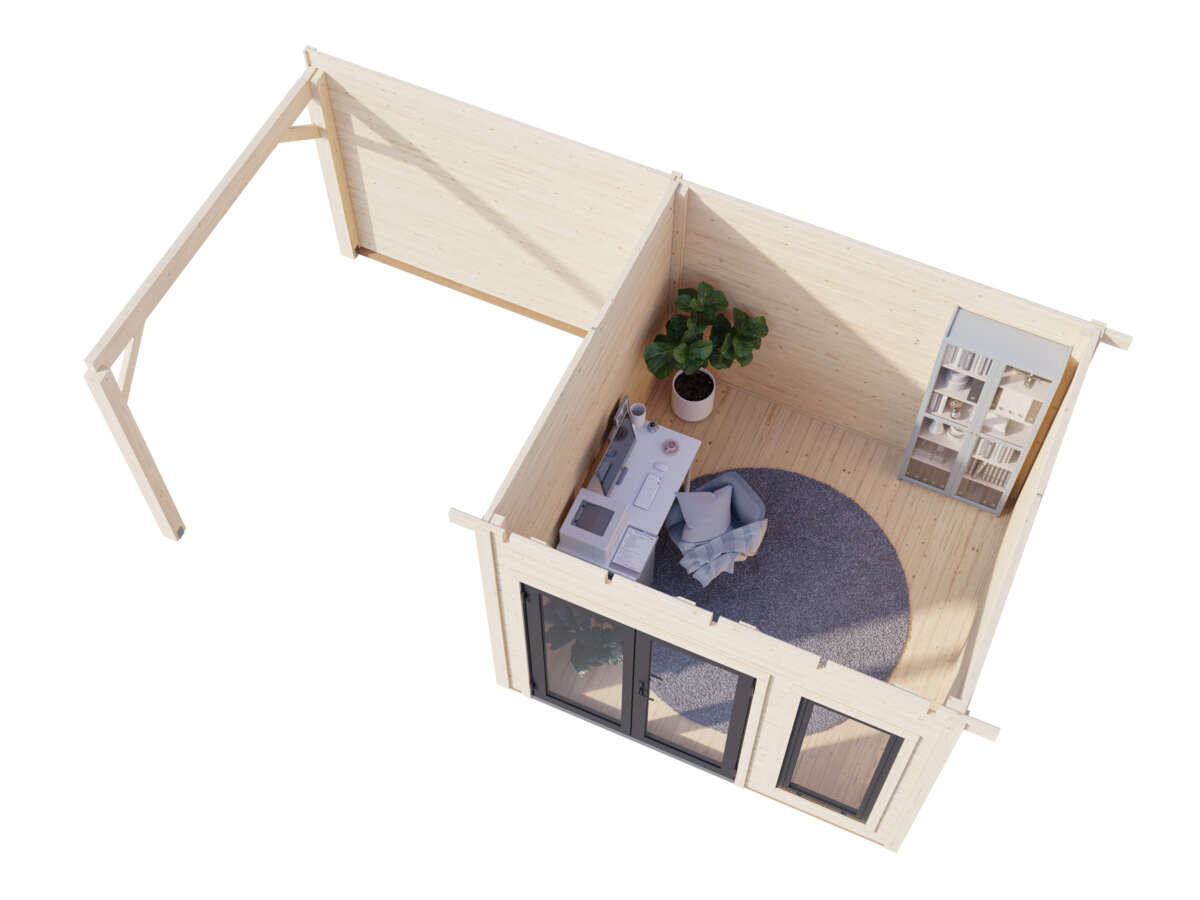 Palmako Aurelia gjestehytte 8,4+7,9 m2