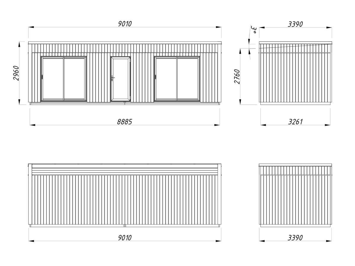 Palmako Johanna gjestehytte 22,4 m2