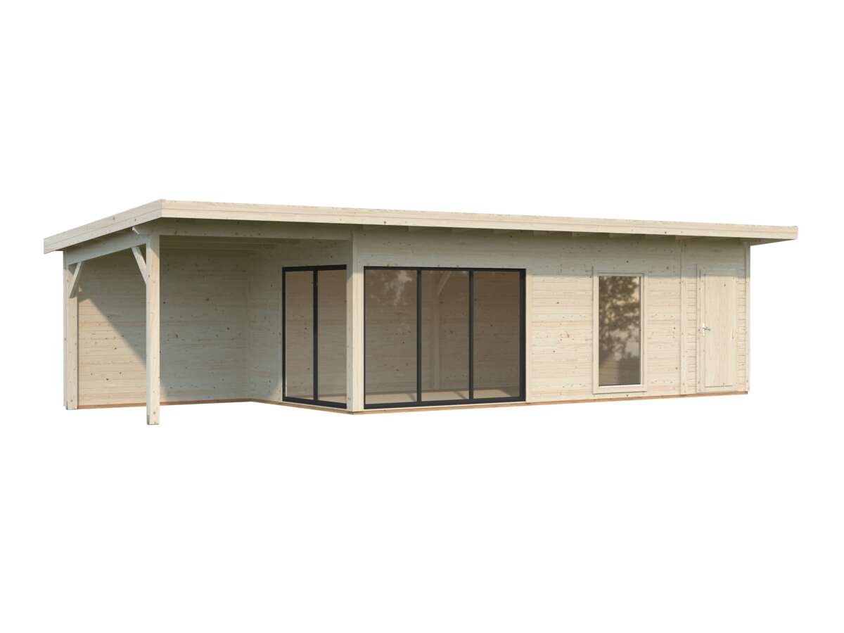 Palmako Andrea Slide Plus hagestue 21,1+7,9 m2