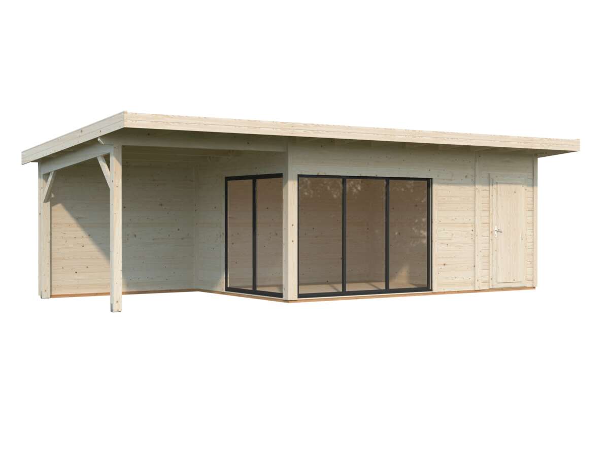Palmako Andrea Slide Plus hagestue 15,2+7,9 m2