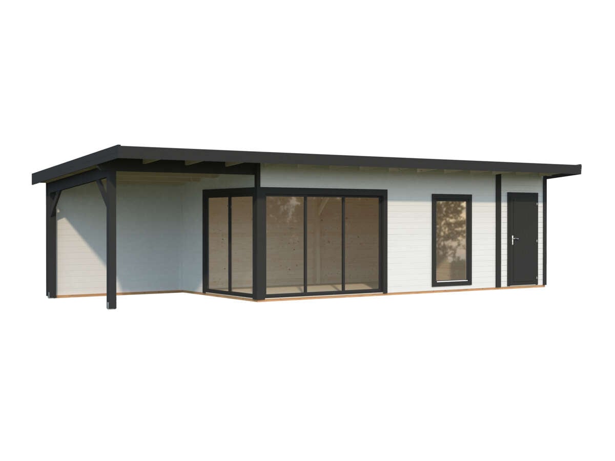 Palmako Andrea Slide Plus hagestue 21,1+7,9 m2