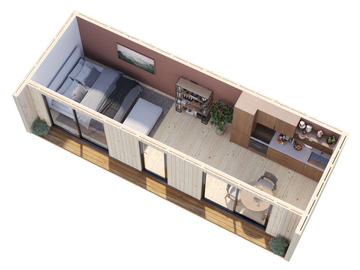 Palmako Johanna gjestehytte 22,4 m2