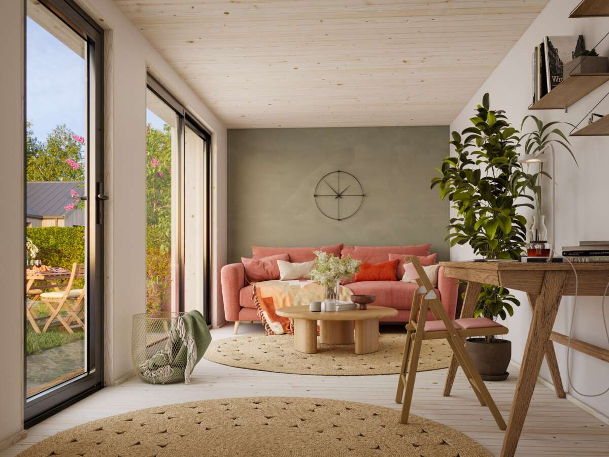 Palmako Rebekka gjestehytte 13,6 m2