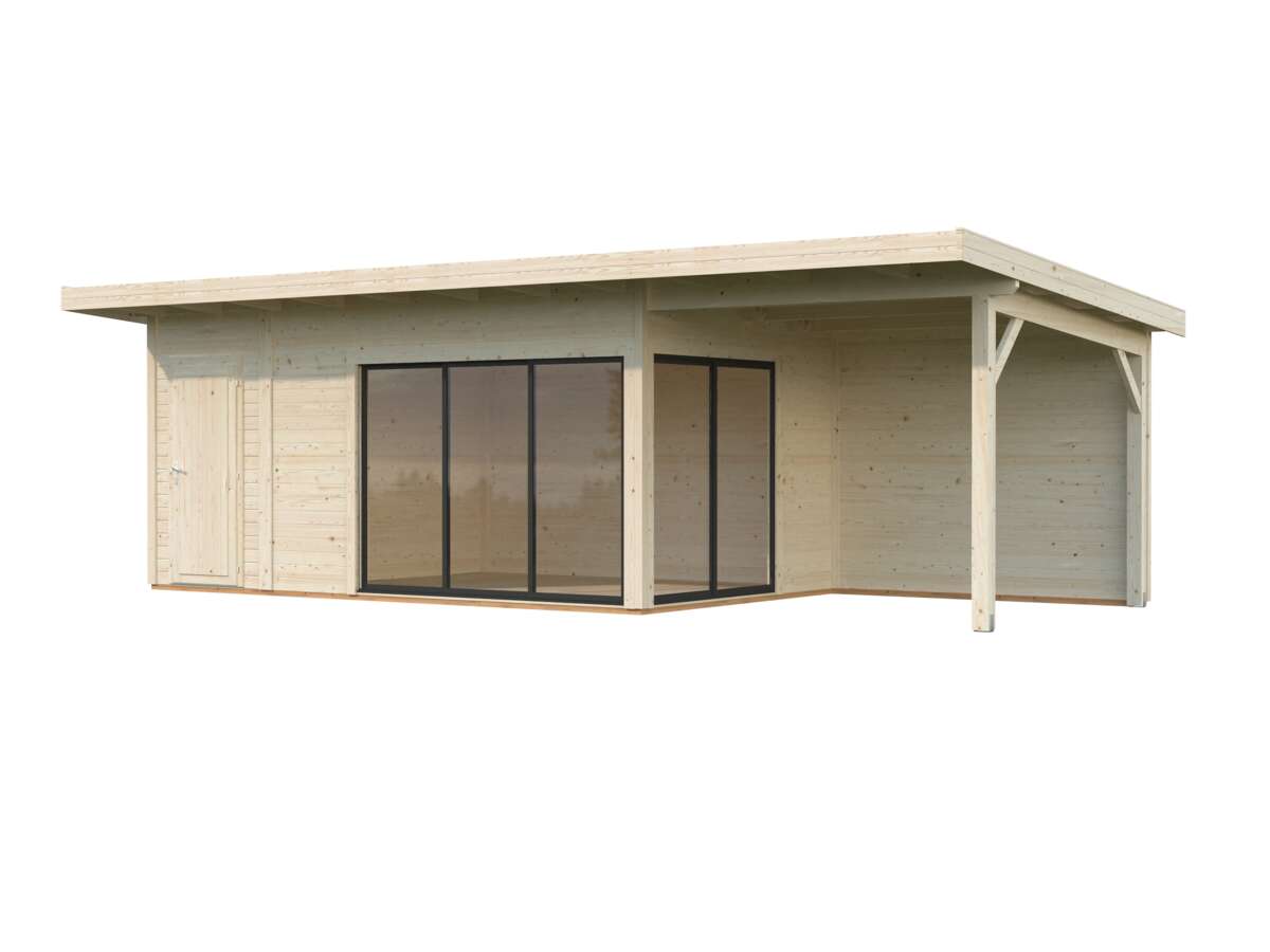 Palmako Andrea Slide Plus hagestue 15,2+7,9 m2