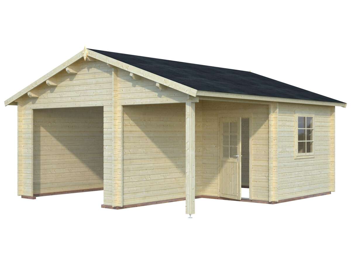 Palmako Roger 21.9+5.2 garasjebod u/port