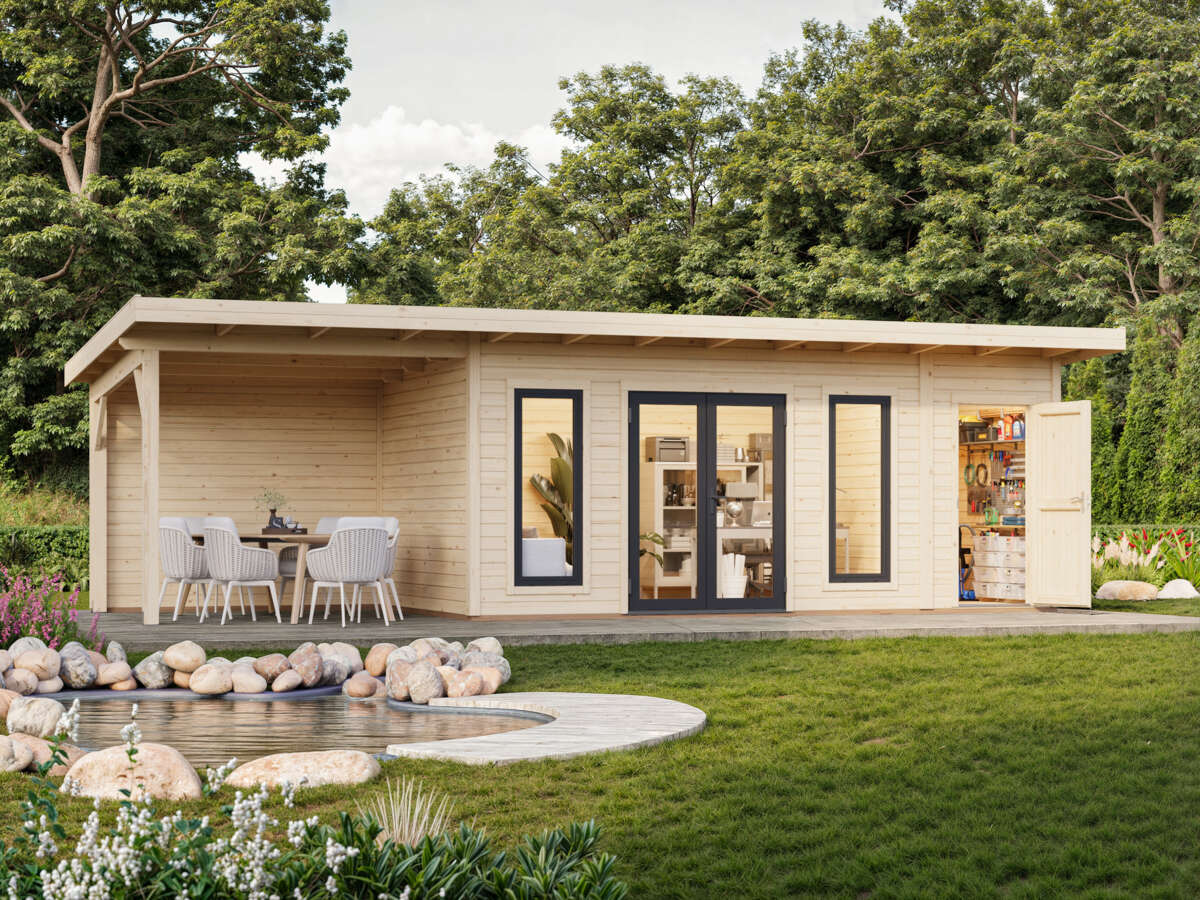 Palmako Aurelia gjestehytte 16,7+7,9 m2