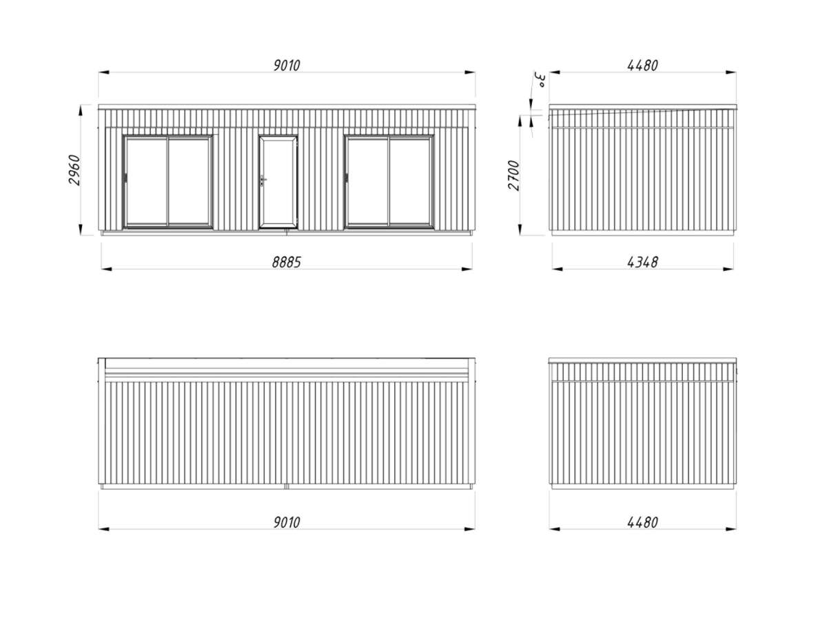 Palmako Johanna gjestehytte 31,8 m2