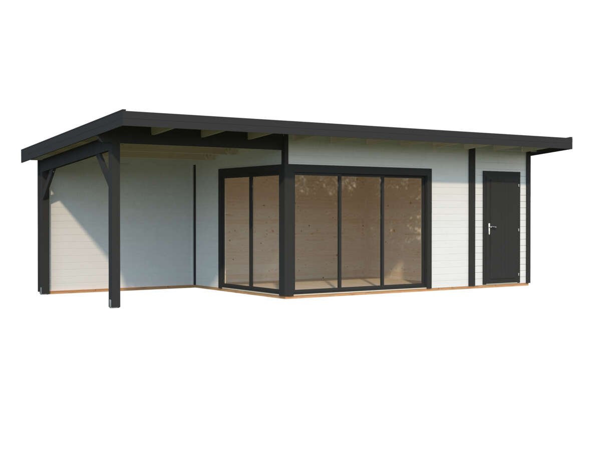 Palmako Andrea Slide Plus hagestue 15,2+7,9 m2