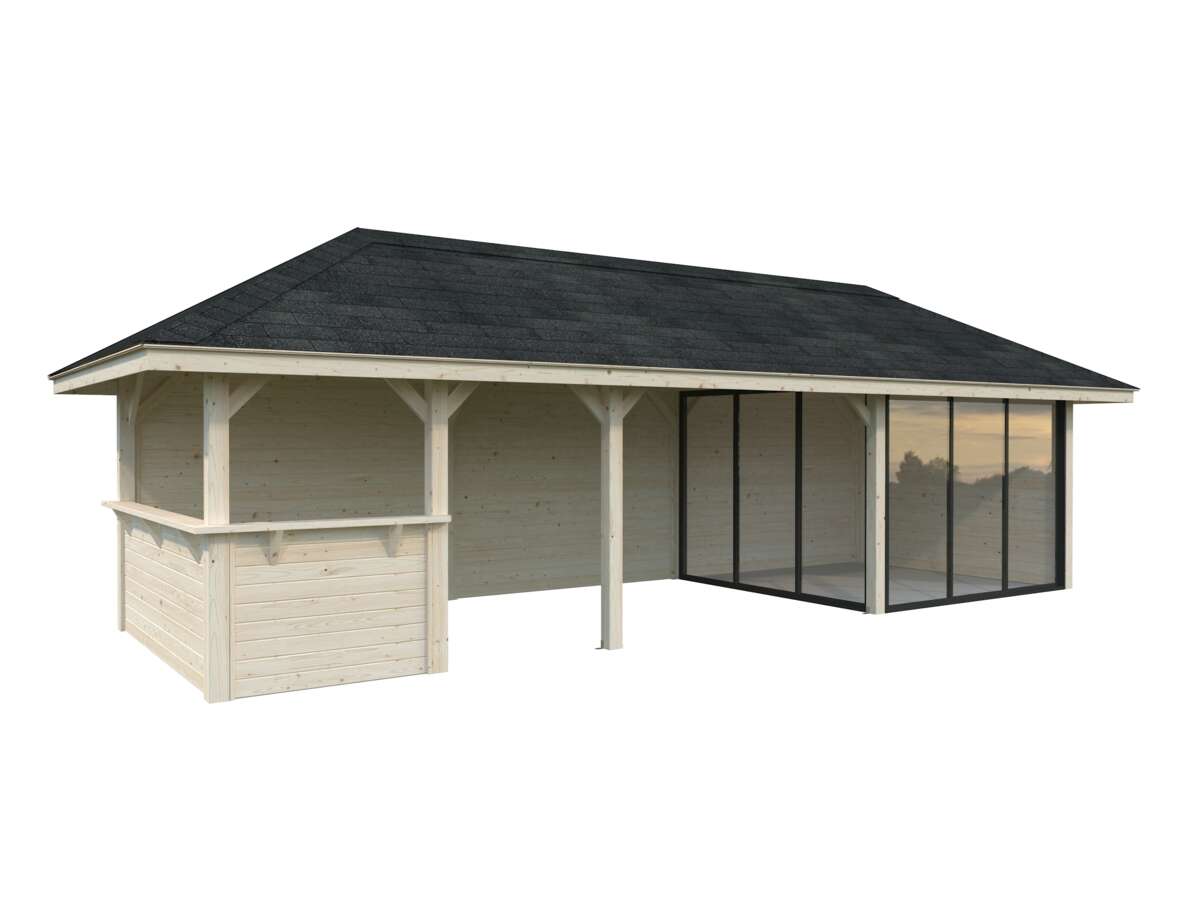 Palmako Bianca 215 hagestue 24,9 m² Slide