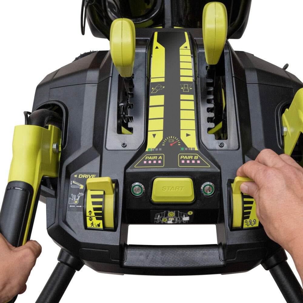 Ryobi Max Power RY36STX61A-460F snøfreser m/4 batterier