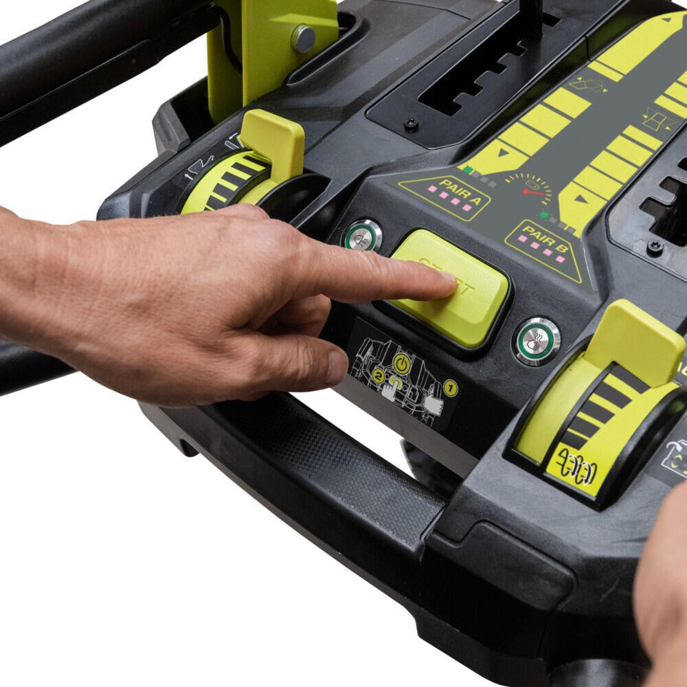 Ryobi Max Power RY36STX61A-460F snøfreser m/4 batterier