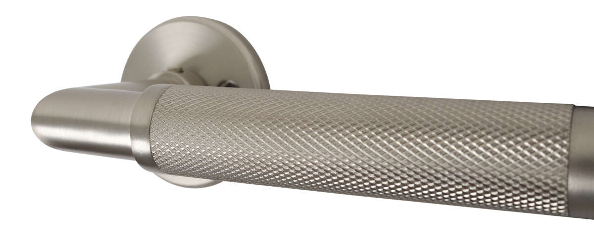 HOME It® dørhåndtak riflet L-grep, 19 mm