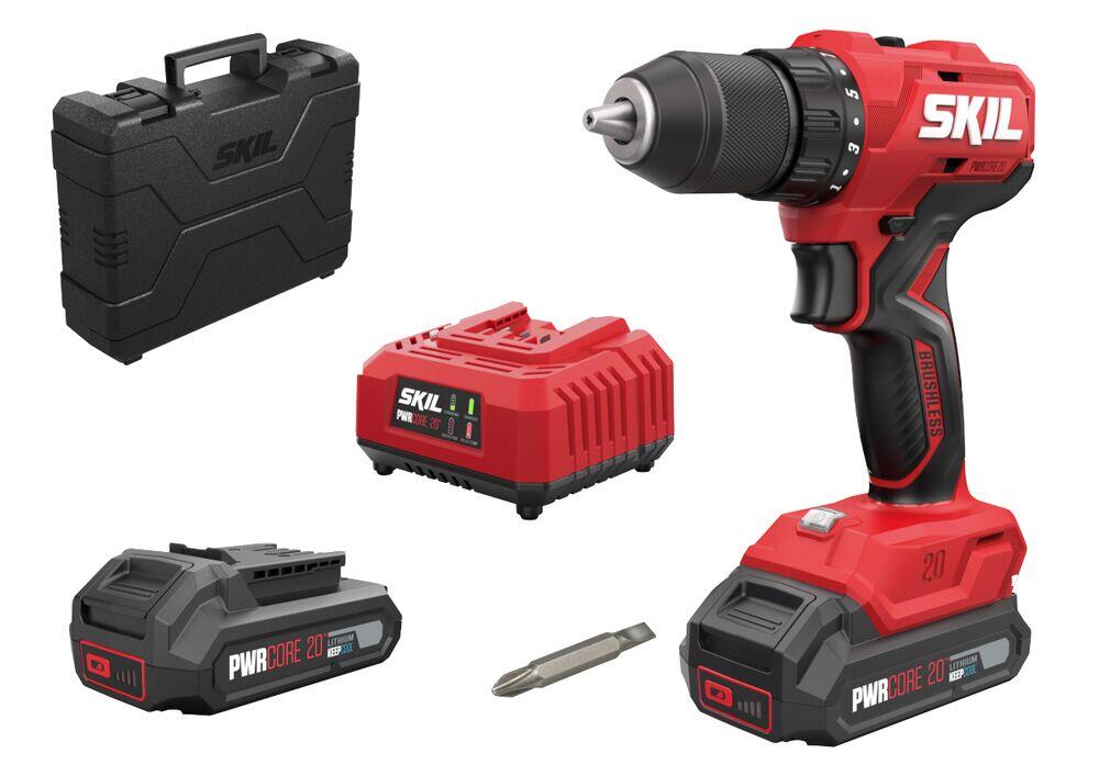 Skil 3011 HA drill/skrutrekker m/2 batterier