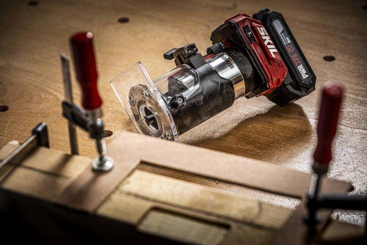 Skil 3170CA kantfreser u/batteri