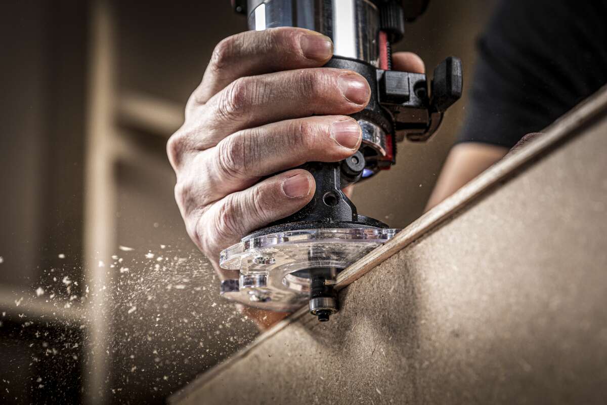 Skil 3170CA kantfreser u/batteri