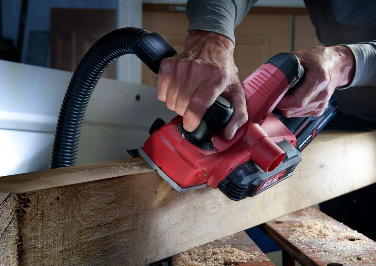 Skil 3980 CA batteridrevet elektrisk høvel ‘Brushless’ u/batteri