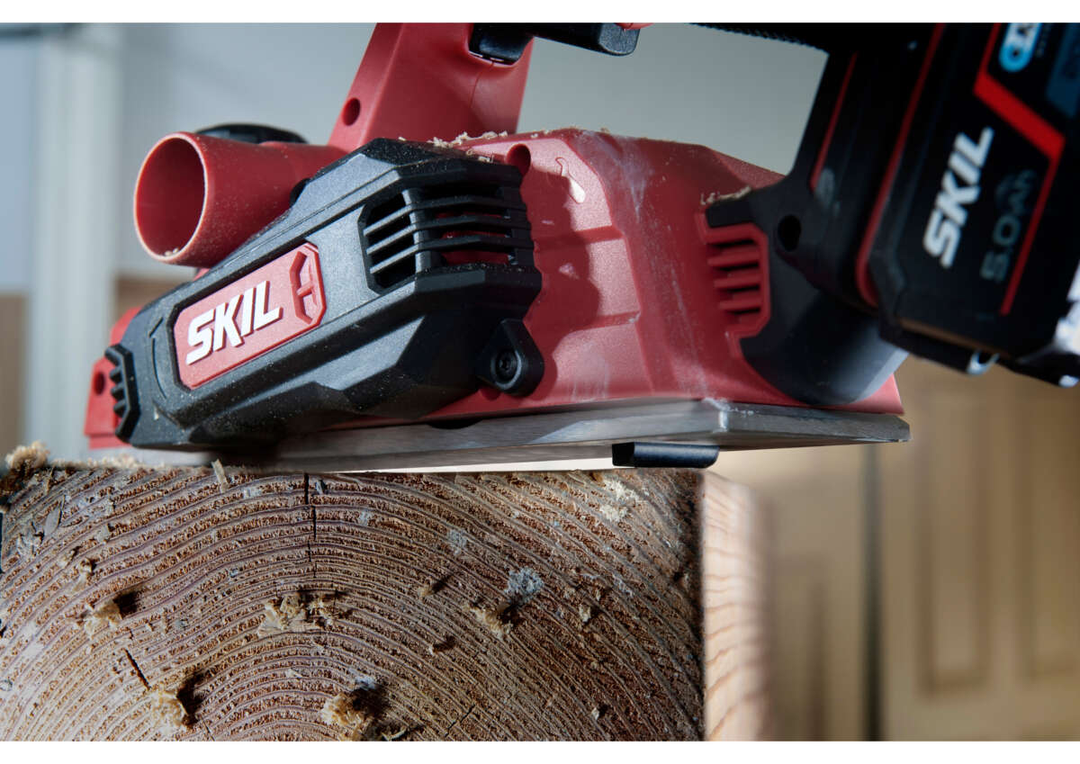 Skil 3980 CA batteridrevet elektrisk høvel ‘Brushless’ u/batteri