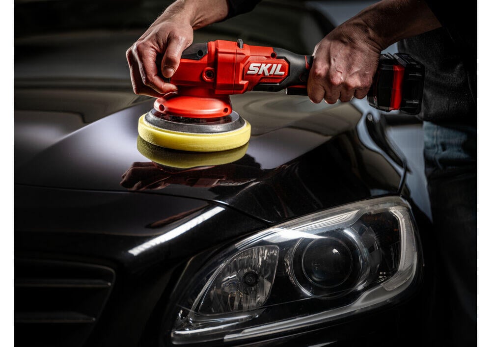 Skil 3790 CA Børsteløs trådløs dobbeltvirkende polermaskin u/batteri