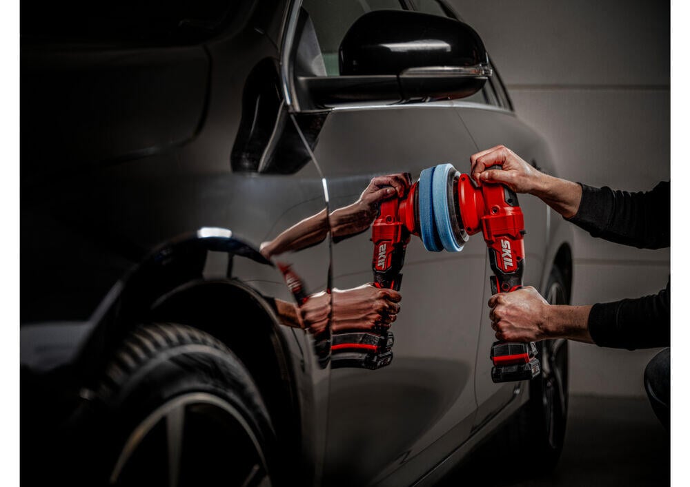 Skil 3790 CA Børsteløs trådløs dobbeltvirkende polermaskin u/batteri