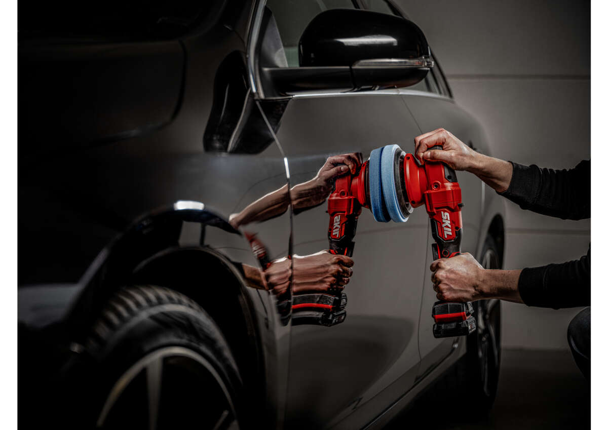 Skil 3790 CA Børsteløs trådløs dobbeltvirkende polermaskin u/batteri