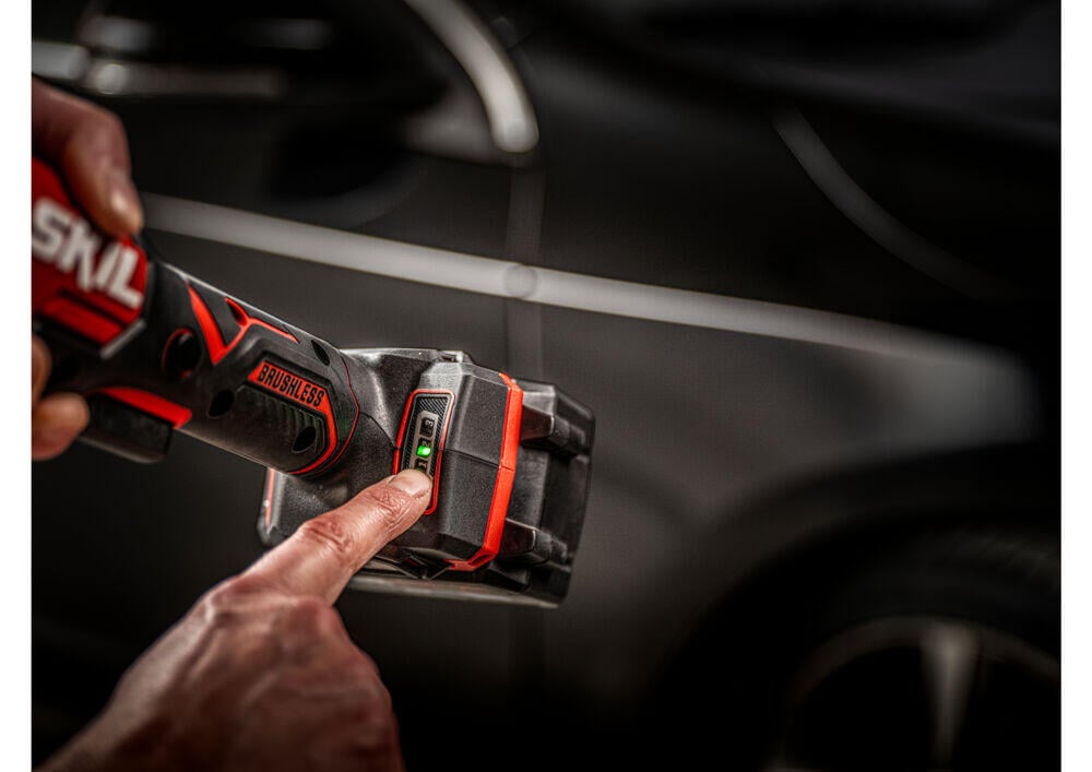 Skil 3790 CA Børsteløs trådløs dobbeltvirkende polermaskin u/batteri