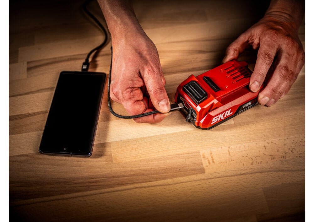 Skil 3142 AA 20V Max Lithium-Ion 2,0 Ah PWRASSIST™ USB-C-batteri