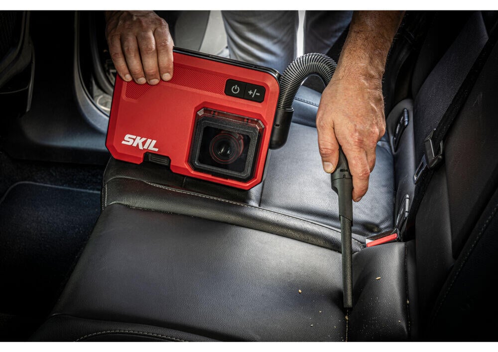 Skil 3167 CA batteridrevet børsteløs støvsuger og luftpumpe u/batteri