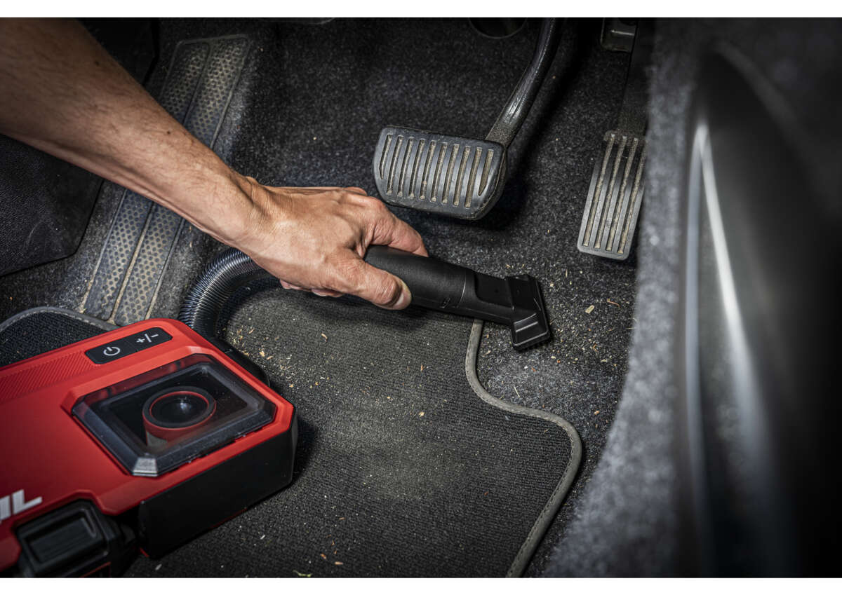 Skil 3167 CA batteridrevet børsteløs støvsuger og luftpumpe u/batteri