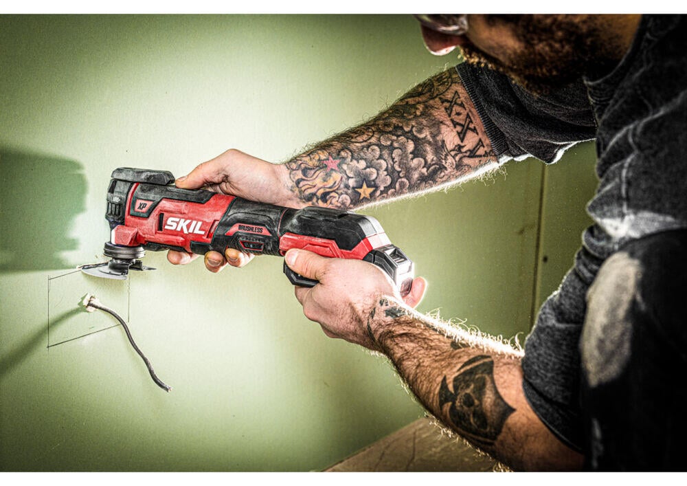 Skil 3650 CB Brushless batteridrevet multiverktøy m/batteri