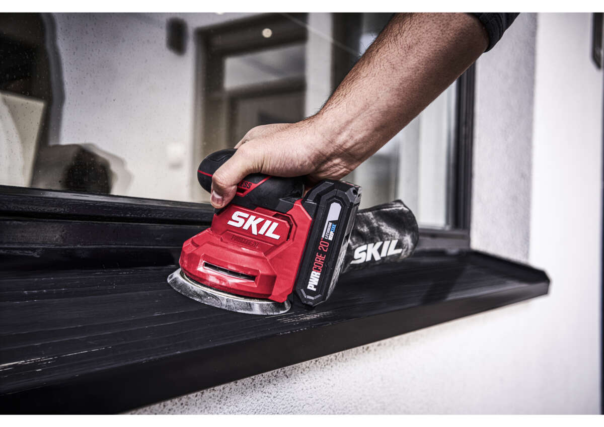 Skil 3746 CA Børsteløs batteridrevet eksentersliper u/batteri