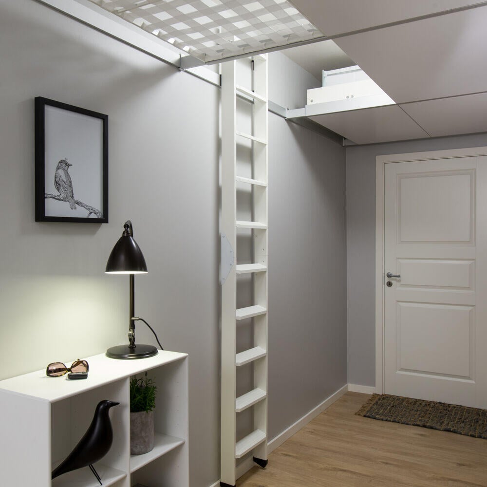 Dolle hemsstige 2-delt hvit