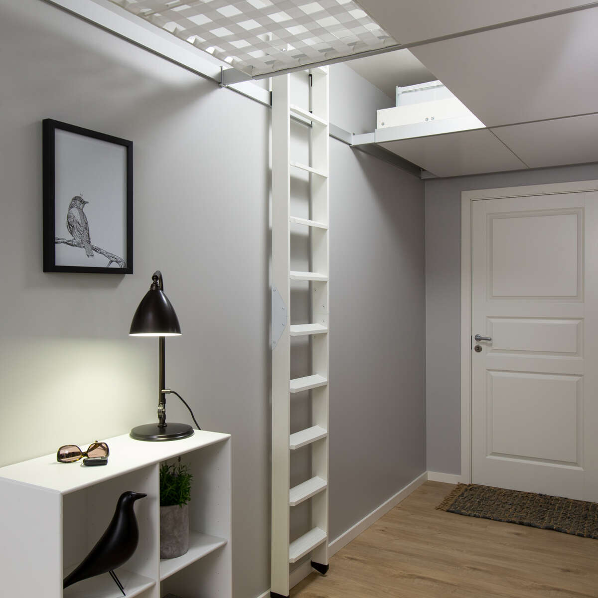 Dolle hemsstige 2-delt hvit