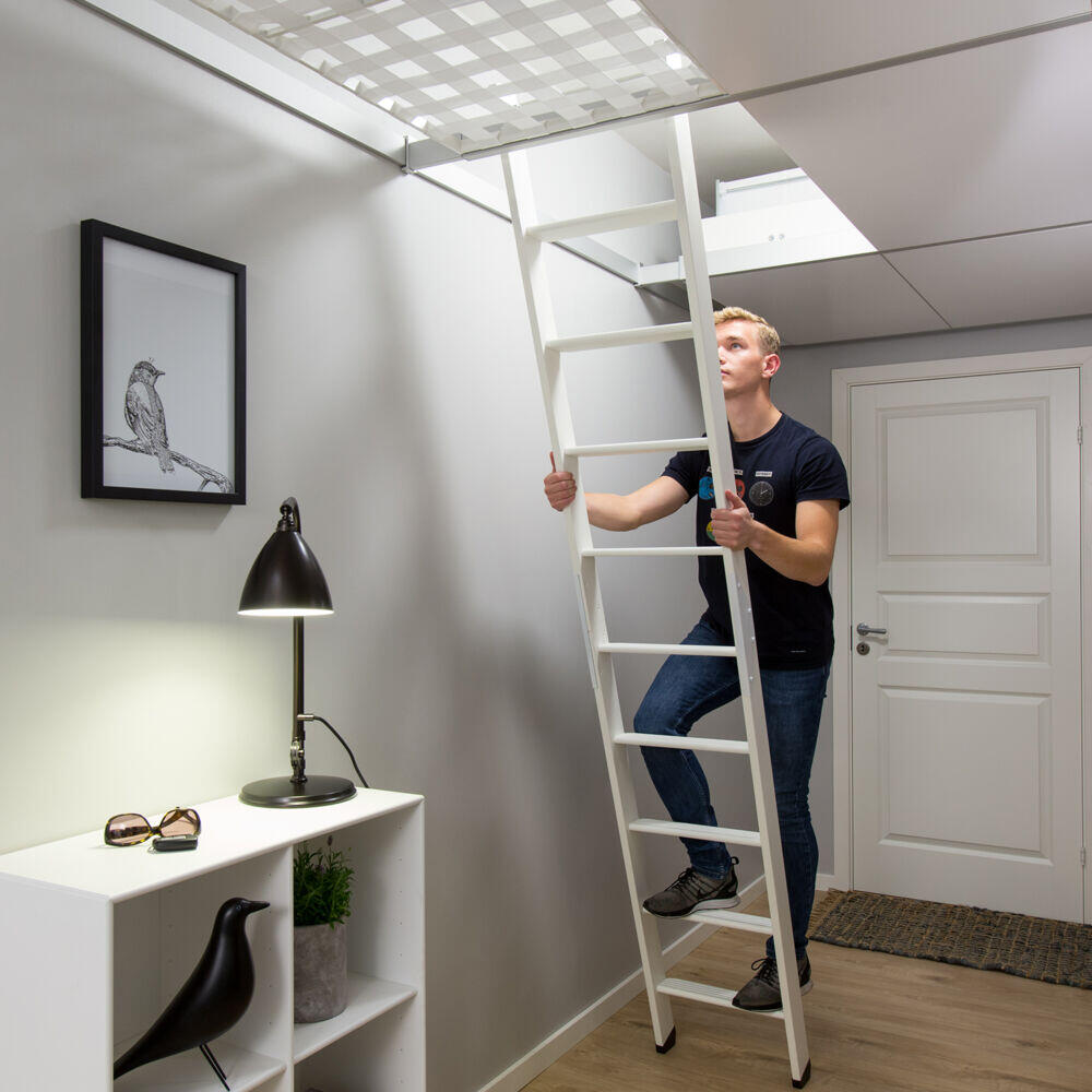 Dolle hemsstige 2-delt hvit