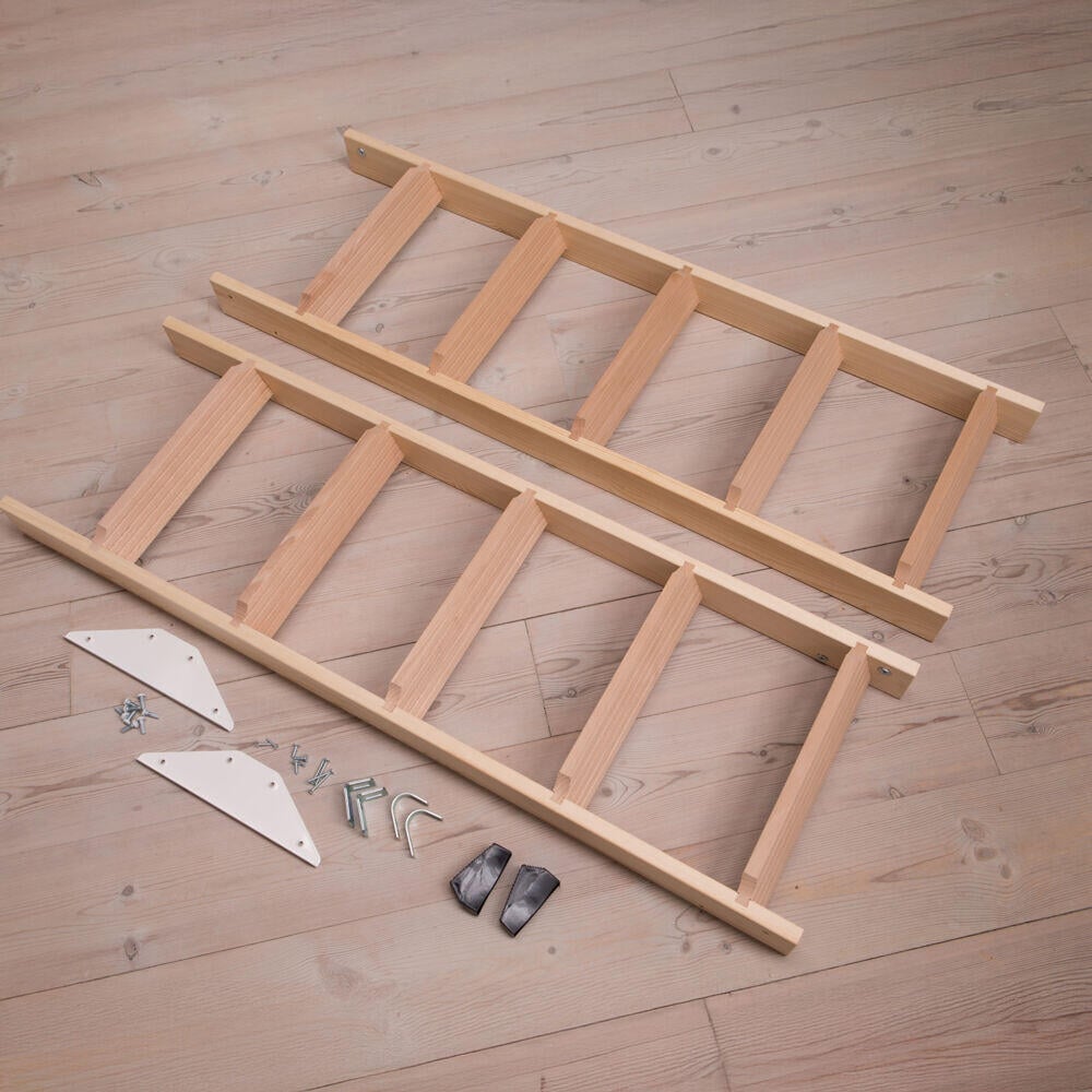 Dolle 2-delt ubehandlet hemsstige