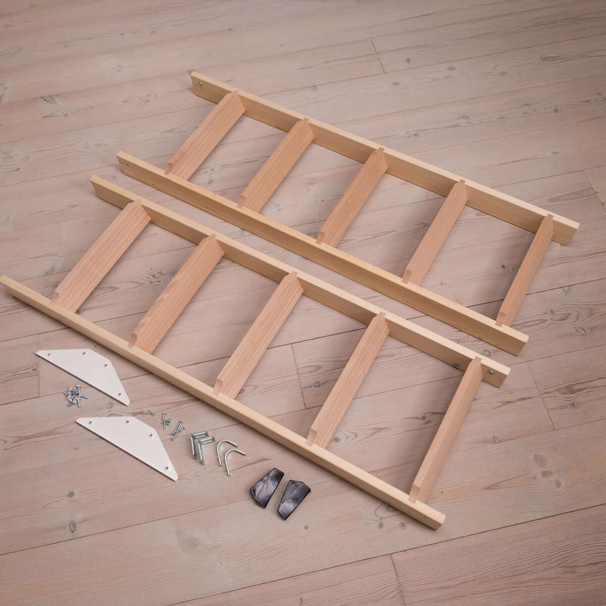 Dolle 2-delt ubehandlet hemsstige