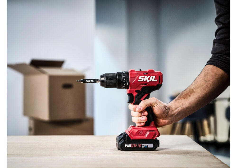 Skil 3021 CA batteridrevet børsteløs slagboremaskin u/batteri